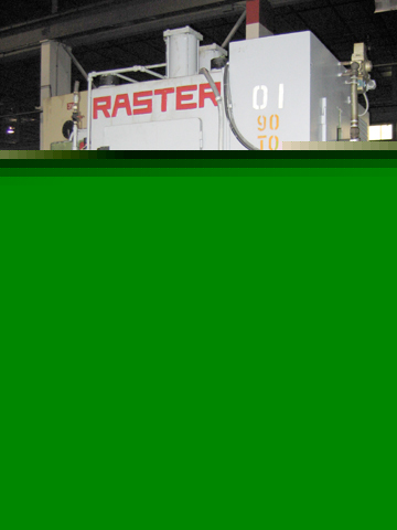 Raster hr 90 high speed straight side press