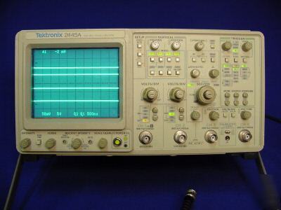 Tektronix 2445A scope low sales price *cal'd *