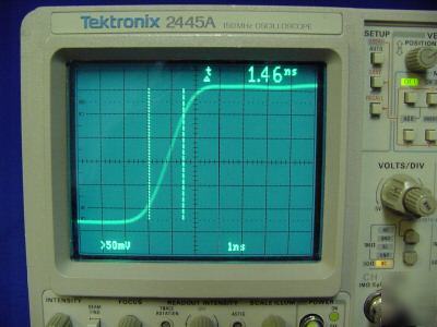 Tektronix 2445A scope low sales price *cal'd *