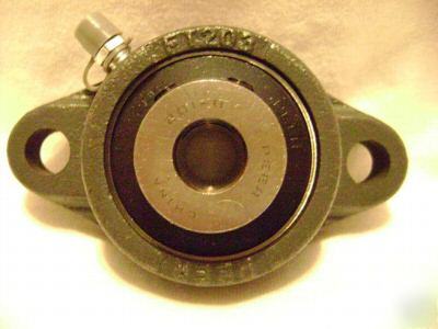 New (2) peer 2 bolt flange bearings ft-203 1/2