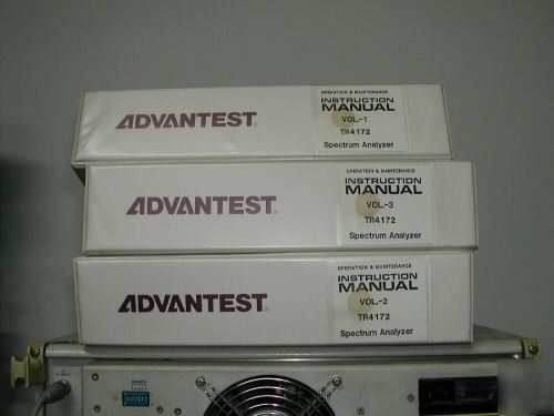 Advantest TR4172A spectrum and vector network analyzer 