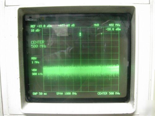 Advantest TR4172A spectrum and vector network analyzer 