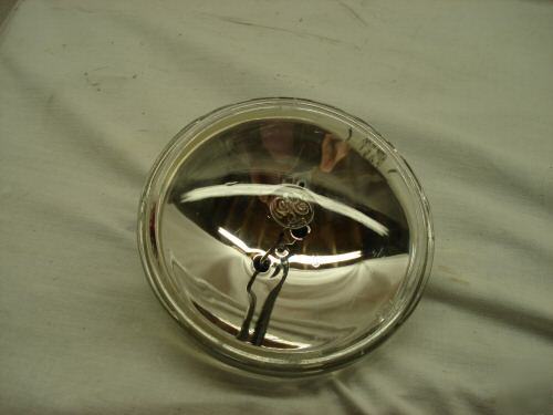 Gorgeous vintage sireno orange beacon 4 bulb rotating