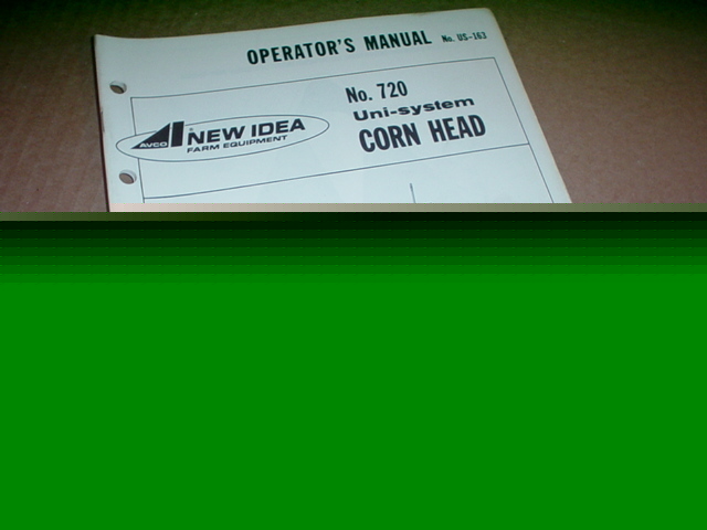 New idea 720 corn head operator manual