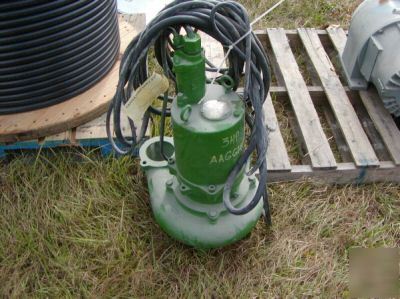 Hydramatic submersible pump 3 hp hydromatics hydromatic