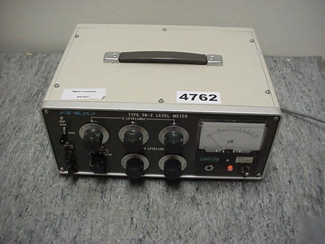 Ando type sn-2 high precision level meter