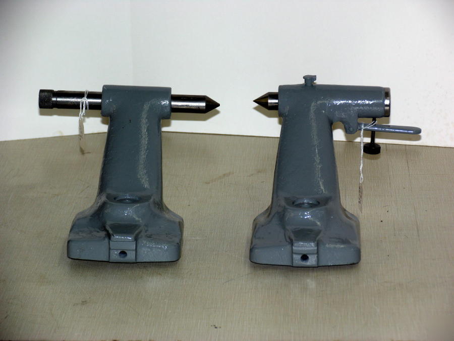 Cincinnati matched set of tailstocks