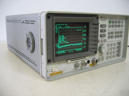 Hp (agilent) 8595E spectrum analyzer, 6.5 ghz *options