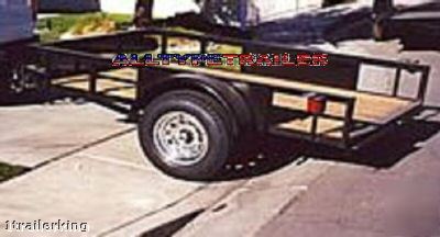 New 2008 utility cargo landscape motorcycle atv trailer