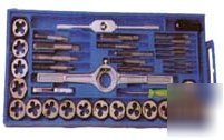 New 40PC tap & die set sae automotive machining tools