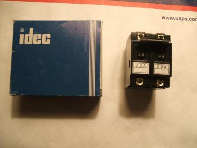 New idec nran 2100F 20A 2P circuit breaker 1PC 