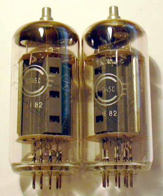 Svetlana 6P45S / EL509 / 6KG6 beam tetrode tubes 2 pcs