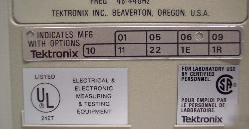 Tektronix 2467 350MHZ oscilloscope w/ option 6