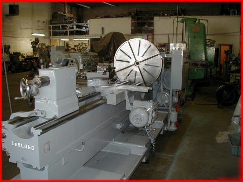 Leblond sliding gap bed lathe 26/53 inch x 100/159 inch