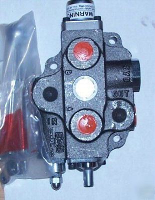 New brand cross single spool valve with handle