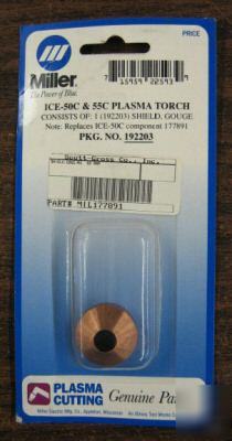 New miller 192203 shield, gouge ice-50C/55C - 