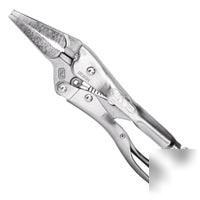 Vise grip long nose locking pliers w/cutter 9LN