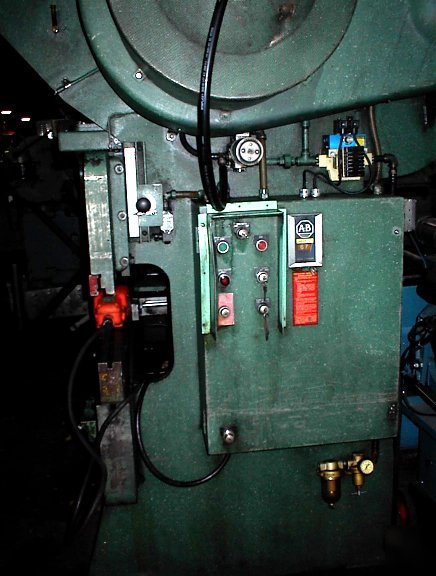 90TN press brake, dreis & krump 1012-l hurco 