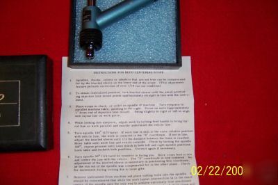 Heco centering scope with instructions used