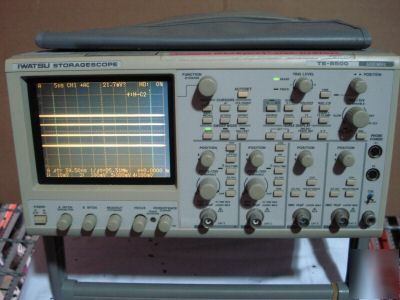 Iwatsu ts-8500 500MHZ 4CH oscilloscope storagescope