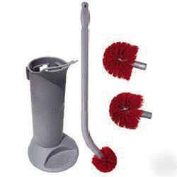 Ung bbrhr ergo toiletbolw brush system with holder