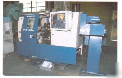 Daewoo/puma 8-s 2-axes turning center, slant bed 1996