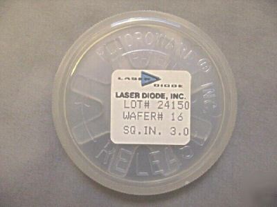 Gallium arsenide wafers , gaas , 2-inch, lot of 5 units