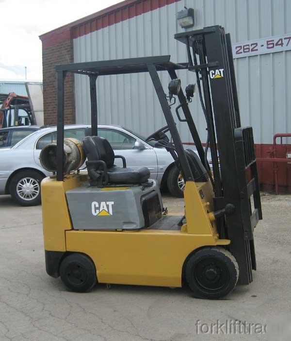 Mitsu-caterpillar cushion 3,000LB forklift lifttruck