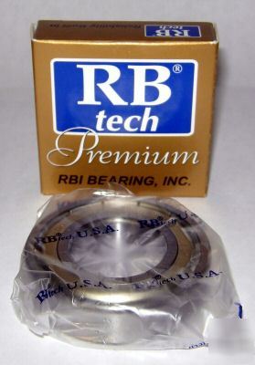 New (10) 6205-zz premium grade ball bearings, 25X52 mm, 