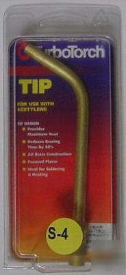 Acetylene torch tip turbo torch s-4