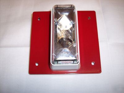 Edwards fire weatherproof strobe signals CS405 8A t