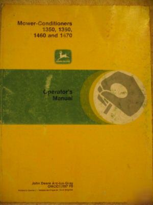 John deere 1350 1360 1460 1470 mower conditioner manual