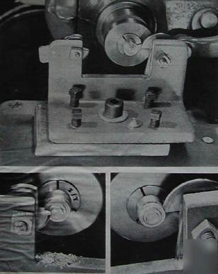 Metal lathe circular bits howto plans production cutter