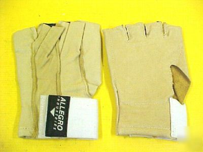 New allegro fingerless lifting anti-vibration gloves xl
