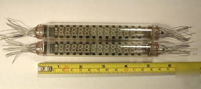 New iv-27 IV27 large vfd tube. 5 tubes nixie era