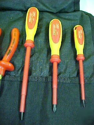 New knipex tools 1000V insulated tool set / pliers, s