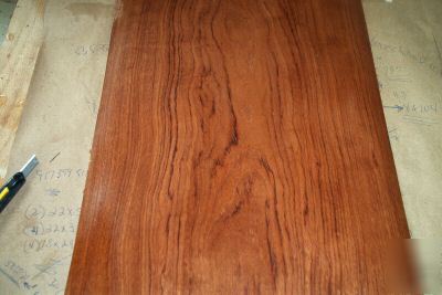 Plain slice bubinga veneer 15 @ 12'' x 32'' 40SF [1626