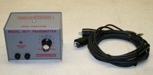 Progressive model 501 tracker ii catv cable locater 