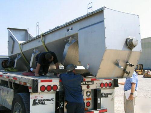 24â€ dia. x 20â€™-6â€ long wolfking screw conveyor (4719) 