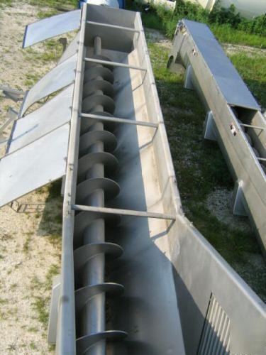24â€ dia. x 20â€™-6â€ long wolfking screw conveyor (4719) 