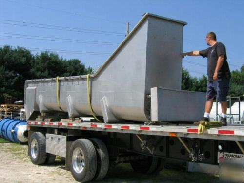 24â€ dia. x 20â€™-6â€ long wolfking screw conveyor (4719) 