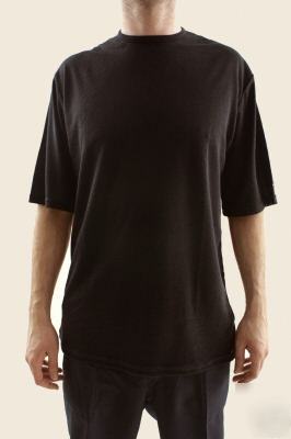 Fire resistant, short sleeve t-shirt,unisex,2XL, navy