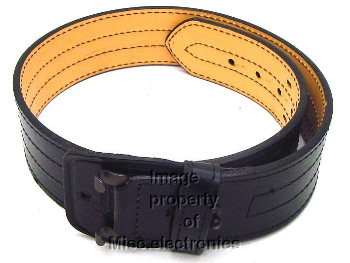New size 30 leather police/security duty belt a