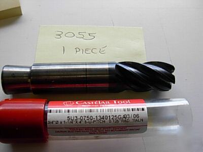 3/4 5F 0.125 rad variable pitch carbide end mill 3055 