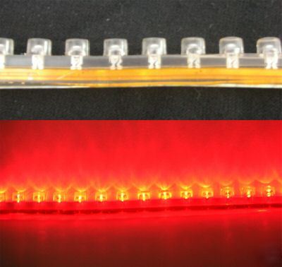 3,red 24CM swimming pool car light strip 12V bulb lamp