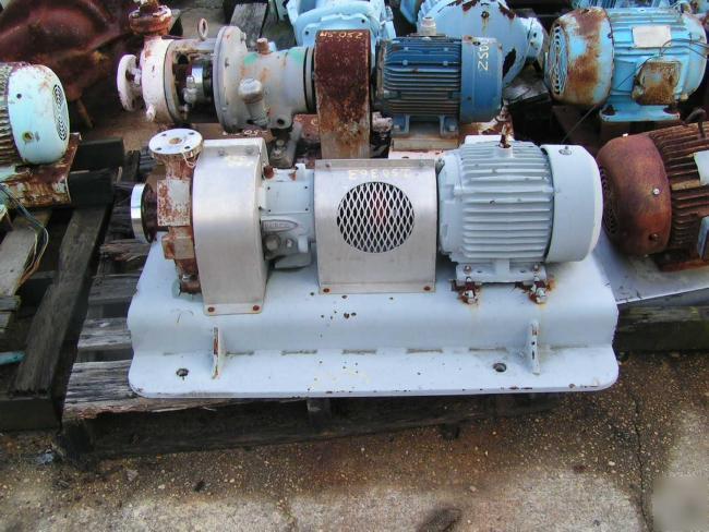 Duriron mark iii centrifugal pump 10 gpm low flow