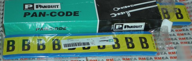 New pan-code shelf stickers letter b only 1'X1/2