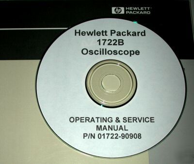 Hp 1722B operating and service manual