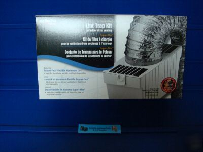 Lint trap kit indoor dryer venting aluminum duct save 