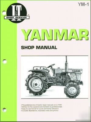 Yanmar i&t shop service repair manual ym-1